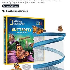 NEW - National Geographic Butterfly Kit with HABITAT